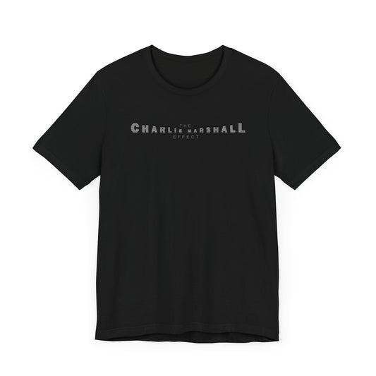 Tee with The Charlie Marshall Effect Logo